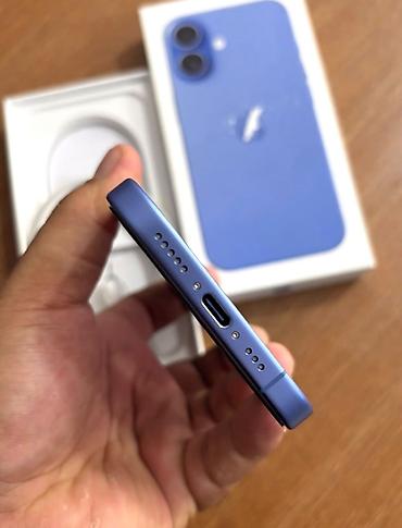 apple 6s qiymeti: IPhone 16, 256 GB, Göy, Zəmanət, Simsiz şarj, Face ID — 4