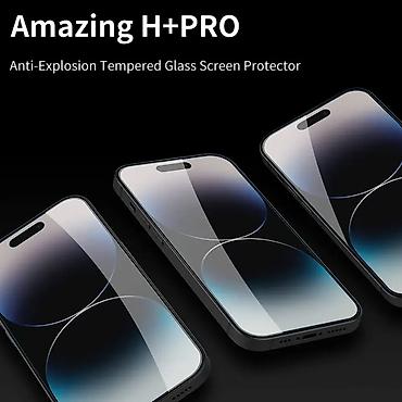 dvb t2 antena: Folija za zastitu ekrana GLASS Nillkin H+ Pro za iPhone 15 Pro Max — 3