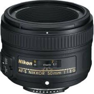 işləmiş soyuducu: Ideal vəziyyətdə Nikon AF-S Nikkor 50mm 1.8g obyektivi satılır