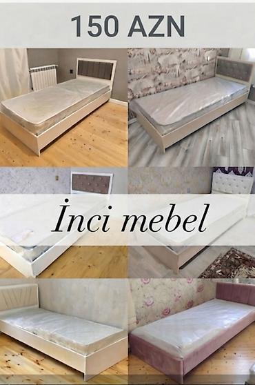 Yeni, Təknəfərlik çarpayı, Bazasız, Matras ilə, Siyirməsiz, Azərbaycan lalafo.az -da Yeni, Təknəfərlik çarpayı, Bazasız, Matras ilə, Siyirməsiz, Azərbaycan
