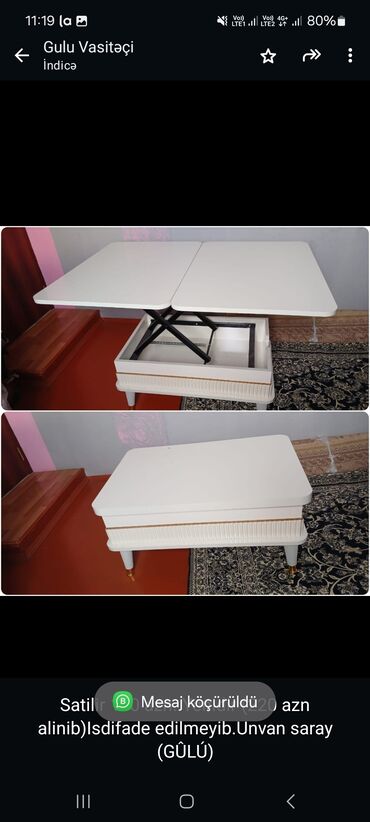 jurnalni stol modelleri: Журнальный стол, Новый, Раскладной, Прямоугольный стол