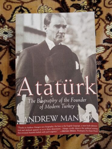 kitab çapı: Atatürk haqqında kitab ingilis dilindədir. New York'da çap olunub
