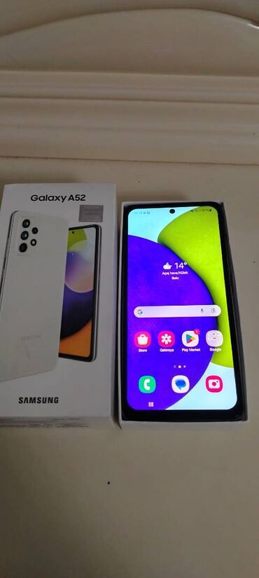 samsung i400: Samsung Galaxy A52, 128 GB, rəng - Qara