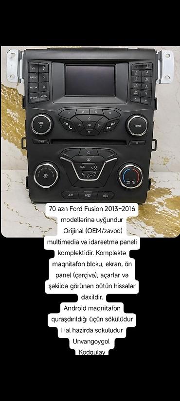 fifa 25 disk: Ford Fusion 2013–2016 üçün orijinal (OEM/zavod) multimedia və — 1