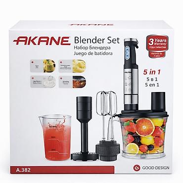el blenderi: №: 1481 Məhsulun adı: Blender Akane A382 5‑in‑1 Brend: Akane — 1