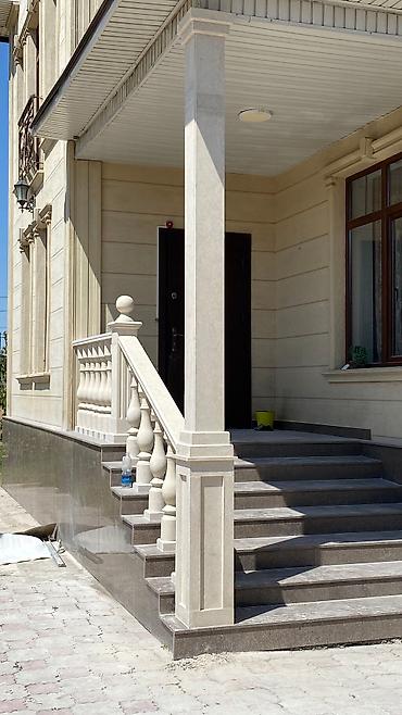 Фасадные плиты Сары-Таш (Травертин): Сары Таш,Гранит,соколдун баардык турун коёбуз, жеткиликтүү — 13