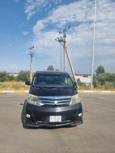 шины 15 зимние: Toyota Alphard: 2007 г., 3 л, Автомат, Газ, Вэн/Минивэн