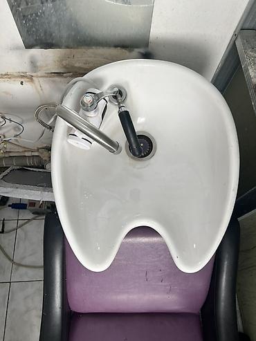 sac moykası: Salon üçün saç yuma bölməsi – kreslo və lavabo komplekti - Komplekt — 3