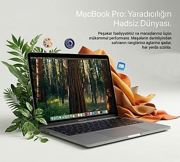 macbook m4 air: Macbook Pro A1989- İş üçün ideal, yüngül və sürətli! Ofis, tələbə — 1