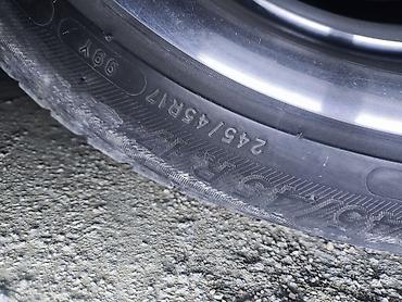 диски 16 железные: Литые диски BMW 37 стиль + шины Michelin разнаширокий - Оригинальные — 6