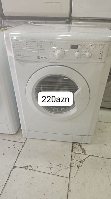 Soyuducular: Indesit önyükləməli paltaryuyan maşın - Mexaniki proqram seçimi üçün