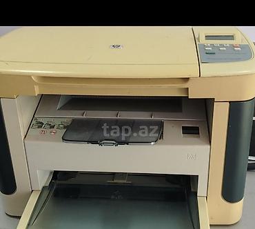 Hp printer laserjet toz boya, bir doluma 2000 vereq çap edir, printer