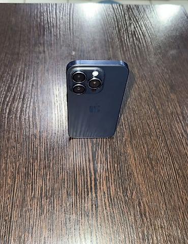 Apple iPhone: IPhone 15 Pro, Б/у, 256 ГБ, Синий, Кабель, 85 % — 4