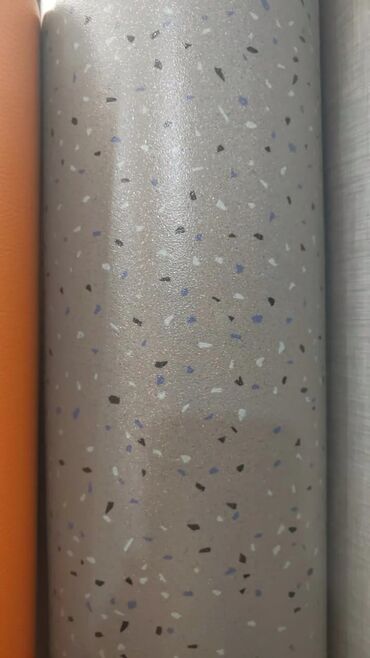dosəmə: Məhsul: Döşəmə örtükləri kolleksiyası - PVC linoleum rulon: Boz fon