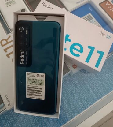 телефон redmi note 11: Xiaomi, Redmi Note 11, Новый, 128 ГБ, цвет - Синий, 2 SIM