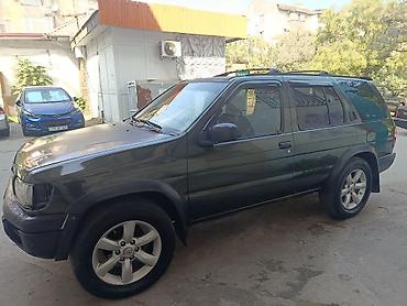 Nissan: Nissan Pathfinder (R50) SUV - Kuzov: 5 qapılı, yaşıl rəng, arxa — 5