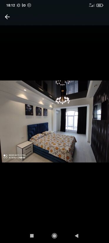 срочно продам квартиру в баку: 1 комната, Душевая кабина, Постельное белье, Кондиционер