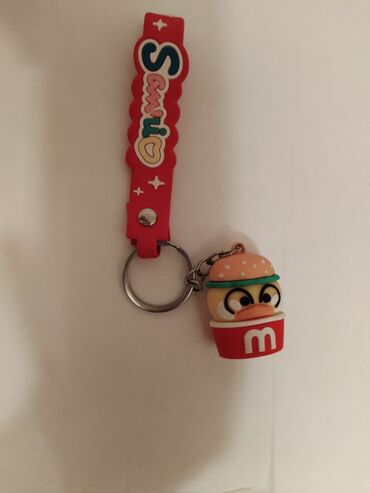 Breloklar: Məşhur motivli rezin breloklar dəsti - Material: yumşaq silikon/rezin — 3