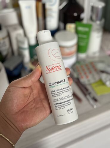 крем для депиляции: Новый! 🧼 2. Avène Cleanance Hydra Soothing Cleansing Cream 	•	Тип