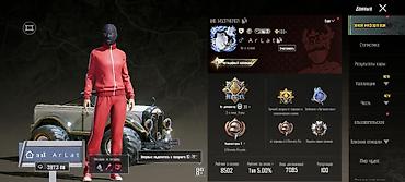 Другие комплектующие: Игровой аккаунт PUBG MOBILE Основное: - Платформа: PUBG MOBILE — 2