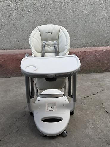 трасформер: Стульчик для кормления, Б/у, Peg perego, Трансформер, цвет - Белый — 2
