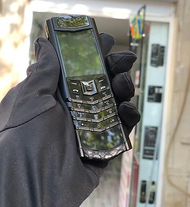 butun telefonlar: Vertu Signature PureBlack Piton Premium Class Kredit Tek Sexsiyyet — 7