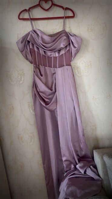 теке медовая паста: Məhsul: Zərif gecə/ziyafət libası - Rəng: Pudra-bənövşəyi (lilac) -