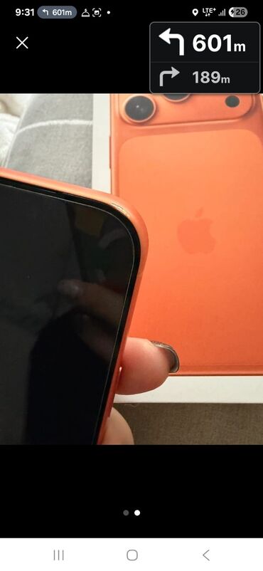 бишкек макбук: IPhone 17 Pro, Колдонулган, 256 ГБ, Куту