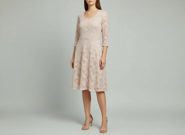 sukienka z przezroczystymi rękawami zalando: Sukienka damska, rozmiar M