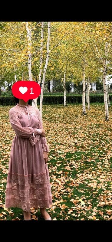 стильные платья для полных девушек: Повседневное платье, Турция, Осень-весна, Длинная модель, M (EU 38), Стандарт