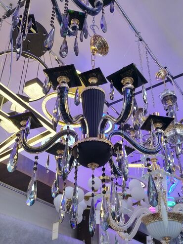 Çilçıraqlar: Çılçıraq, 10 və daha çox lampa, Metal