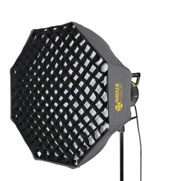 лампочка с камерой: Набор Октобокс+Студийный осветитель Bobbystudio Octo-M+ (95CM+200W)