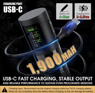 Ostali akumulatorski alati: Ambition C1 – profesionalna bežična/žičana tattoo mašina (pen) Malo je — 7