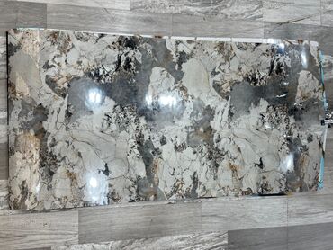 qiz otagi ucun oboylar: Mərmər effekti verən PVC divar panelləri. 1.Arxasi izolesiyalidi nəm