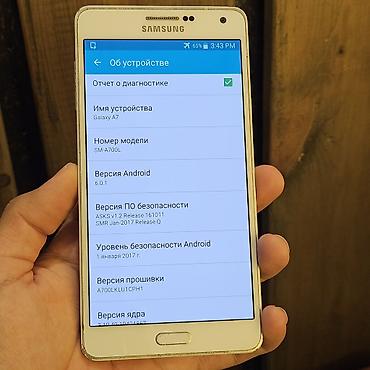 Samsung: 📱 Samsung Galaxy A7 (2016) 16GB 🔹 Память: 2/16 ГБ 🖥️ Экран: Super — 9