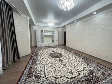 снять жилье в кыргызстане: 4 бөлмө, 136 кв. м, Элитка, 12 кабат, Дизайнердик ремонт