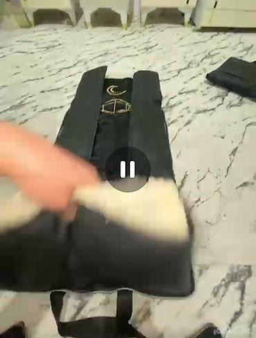 сумка для курера: Складной намазлык как барсетка с наружи ЭКО кожа с нутри мягкий — 5