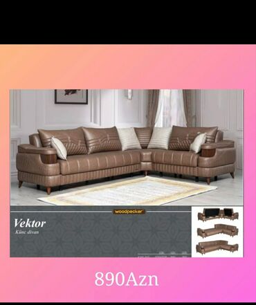 Divanlar: Künc divan, Yeni, Açılan, Bazalı, Parça, Şəhərdaxili pulsuz çatdırılma — 19