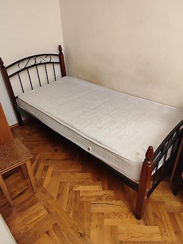 mdf panel: Tək nəfərlik çarpayı + döşək - Ölçü: təxminən 90x190 sm (single). - — 5
