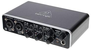 fl studio full: "Behringer umc204HD" ses karti Behringer umc204HD - sound card yeni — 4