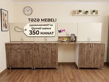 Ev və bağ: Satılır: *BİRBAŞA İSTEHSALDAN mətbəx mebeli* Qeyd: *Hazır* *əldə* — 1