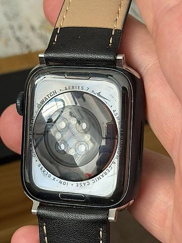 apple whatch 7: İşlənmiş, Smart saat, Apple, Sensor ekran, rəng - Qara — 7