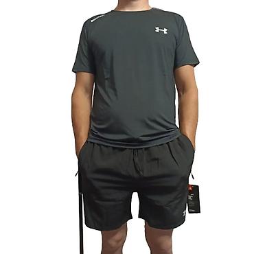 Мужская одежда: Мужской спортивный костюм, L, Under Armour, Новый, цвет - Черный, Самовывоз, Платная доставка — 2