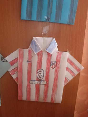 Другие предметы коллекционирования: Каждая по́ 50 Набор бумажных мини‑фигурок «футбольные футболки» ручной — 9