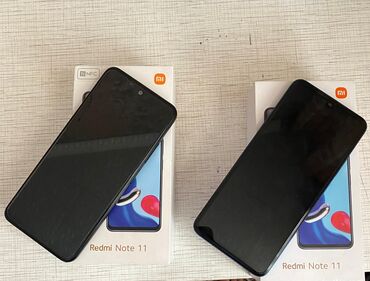 компактный телефон: Redmi, Redmi Note 11, Б/у, 128 ГБ, цвет - Черный, 2 SIM