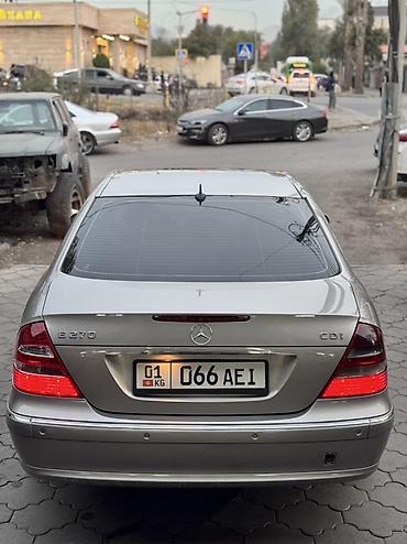 кабан мерседес: Mercedes-Benz E-Class: 2003 г., Автомат, Дизель, Седан — 6