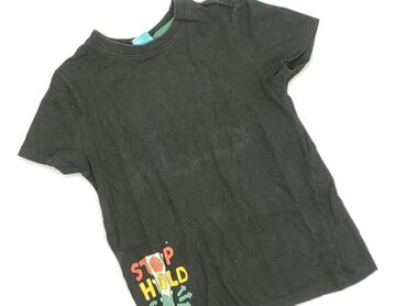 T-shirts: T-shirt, Little kids, 7 years, 116-122 cm, condition - Good