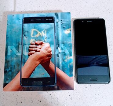 Nokia 5, 16 GB, rəng - Qara, Barmaq izi