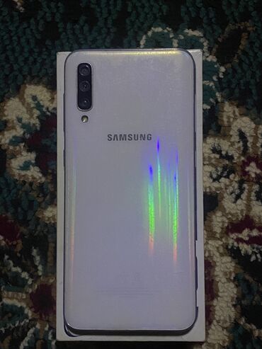samsung a50 128gb: Samsung A50, 128 GB, rəng - Ağ