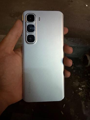 Infinix Hot 60 Pro+, 256 GB, rəng - Gümüşü, Face ID